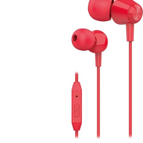 S-link SL-KU160 Kırmızı Mikrofonlu Kulak İçi Kulaklık
