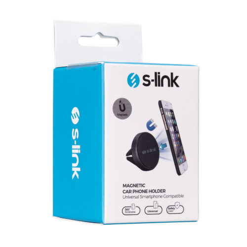 S-link SL-AT18 Universal Ayarlanabilir Siyah Mıknatıslı Araç Telefon Tutucu