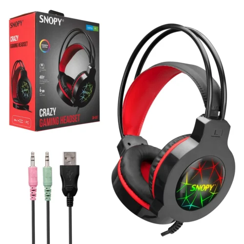 Snopy Crazy SN-GX7 Mikrofonlu Oyuncu Kulaklığı