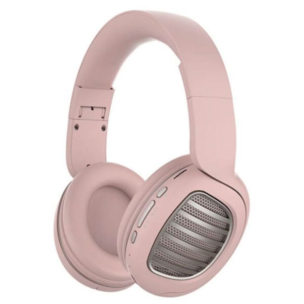 Snopy SN-BT55 Diamond Kulak Üstü Bluetooth Kulaklık Pembe