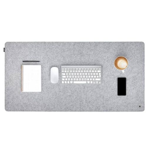 FORMGUT Keçe Mouse Pad XXL (90×30 cm) Beyaz