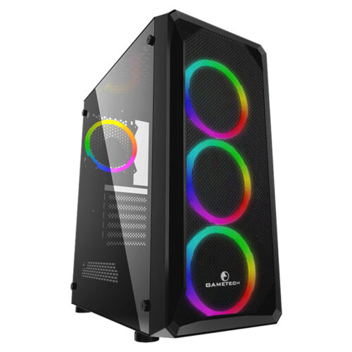 Gametech Legend 4×120 MM Rainbow Fanlı Oyuncu Bilgisayar Kasası